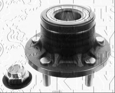 KEY PARTS kwb951 -  Комплект подшипника ступицы колеса